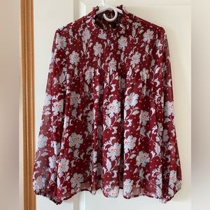 Women’s A.N.A Romantic Blouse Size Large
